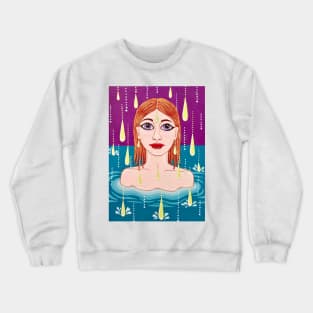 Raindrops keep falling Crewneck Sweatshirt